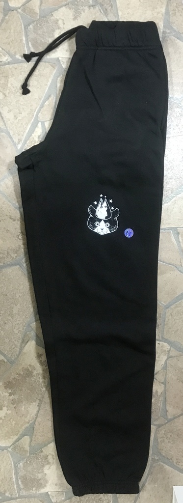 スウェットパンツ　黒   M