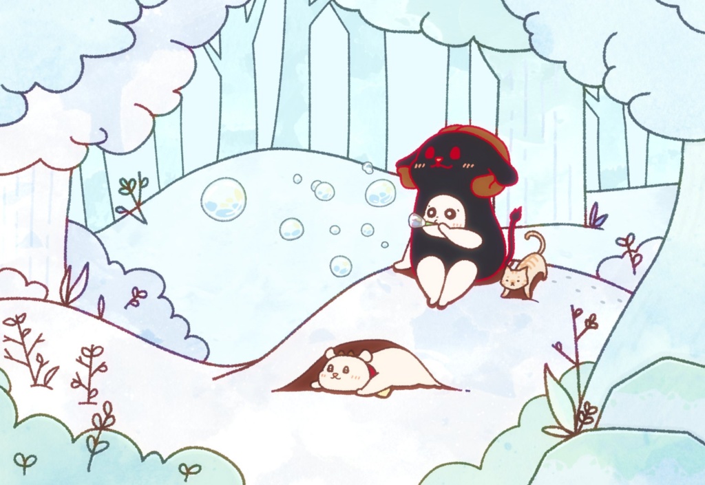 ポストカード"初グッズシリーズ"