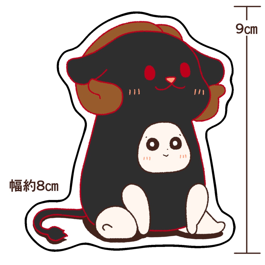 ステッカー"初グッズシリーズ"