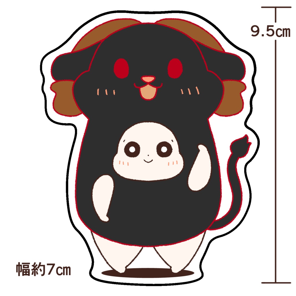 ステッカー"初グッズシリーズ"