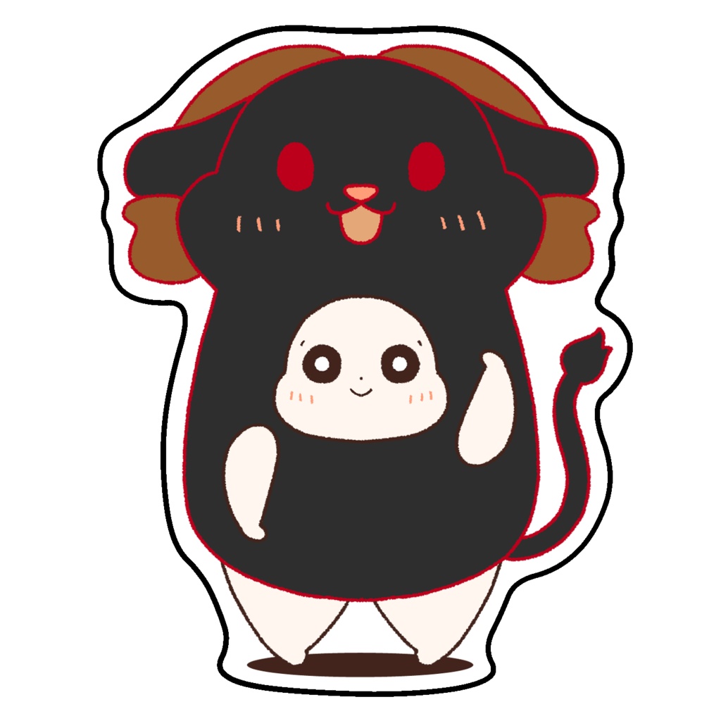 ステッカー"初グッズシリーズ"