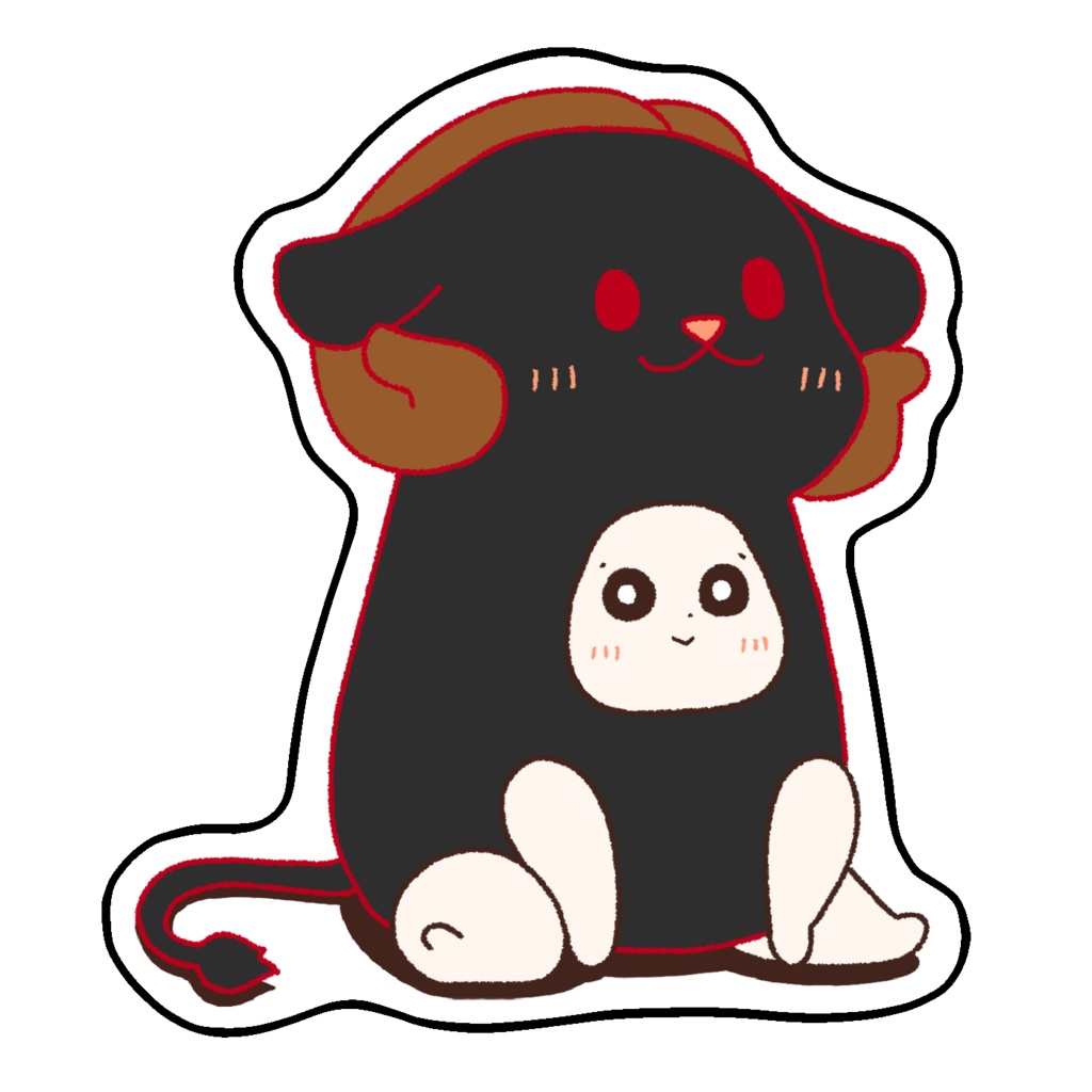 ステッカー"初グッズシリーズ"