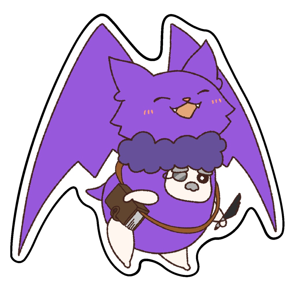 ステッカー"初グッズシリーズ"