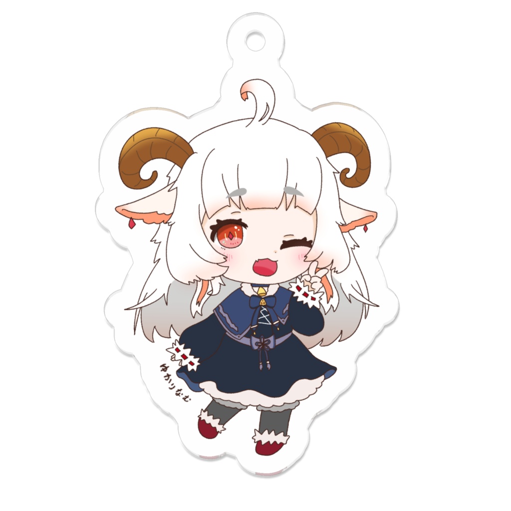 Vtuberゆかりなむの初アクリルキーホルダー