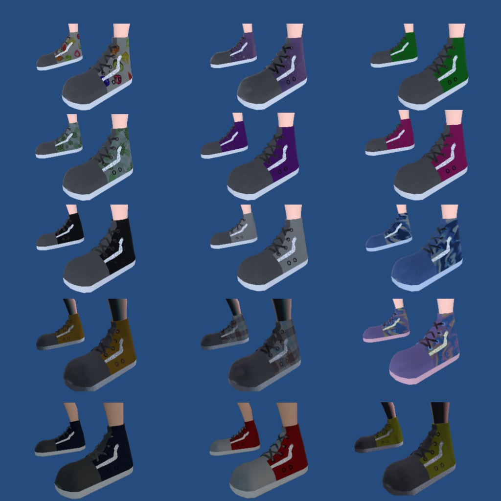 わみスニーカー 全16種類