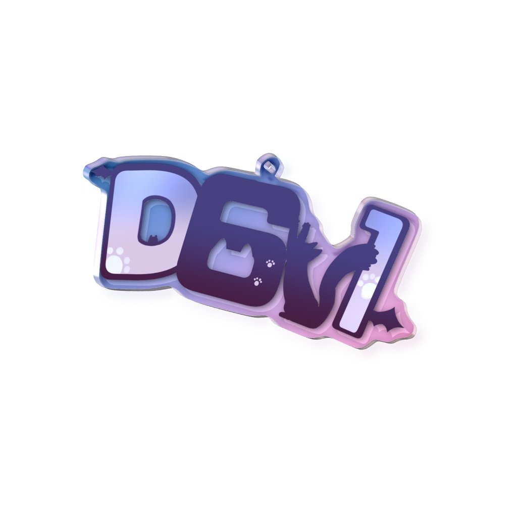 D6v1のロゴキーホルダー