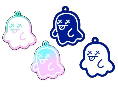 おばけアクキー