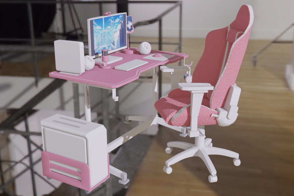 ゲーミングデスク＆チェア