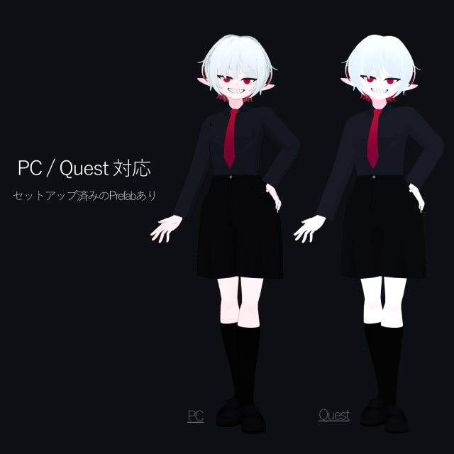 【オリジナル3Dモデル】ミア / Mia