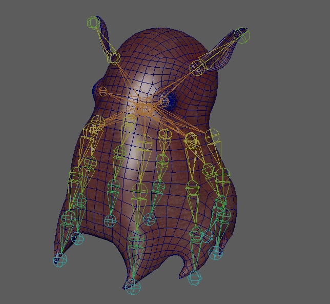 3Dモデル メンダコ