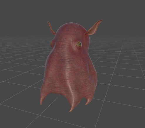 3Dモデル メンダコ