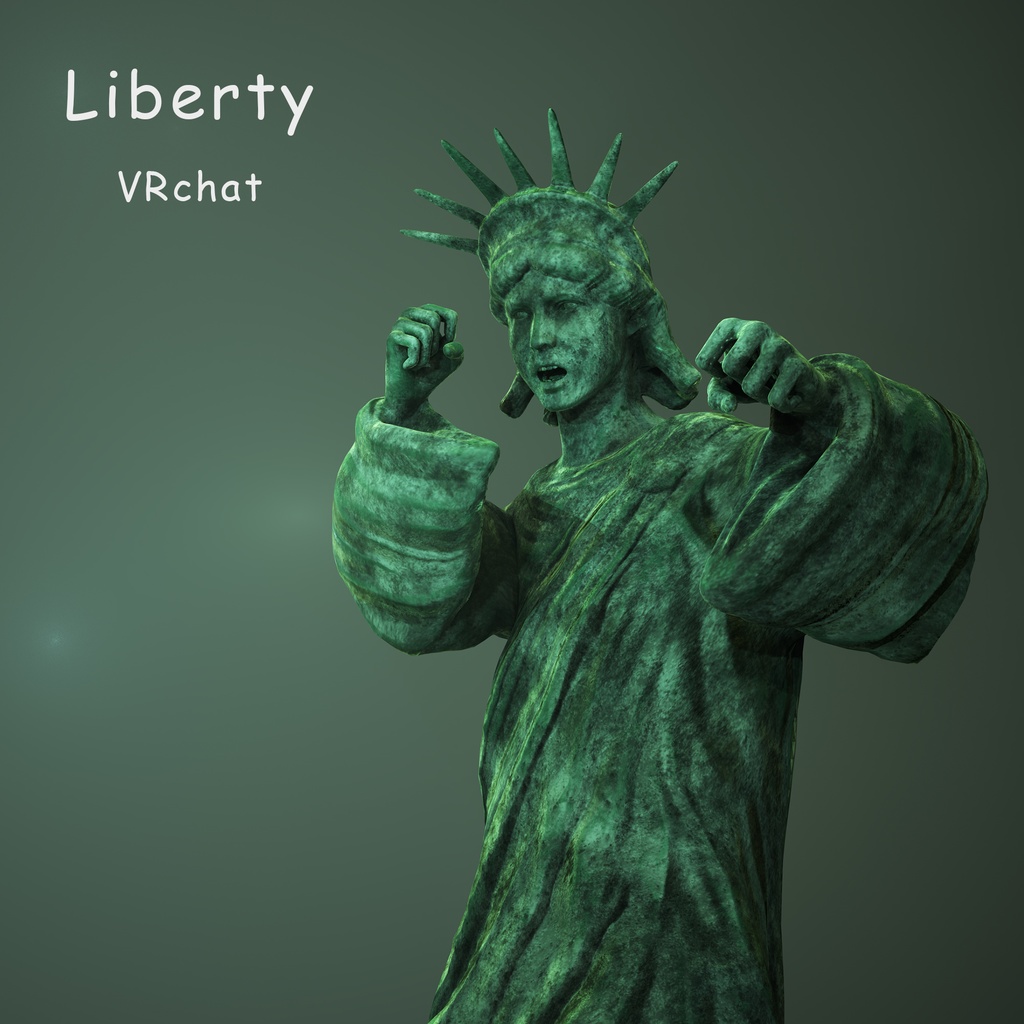 3Dモデル 自由の女神