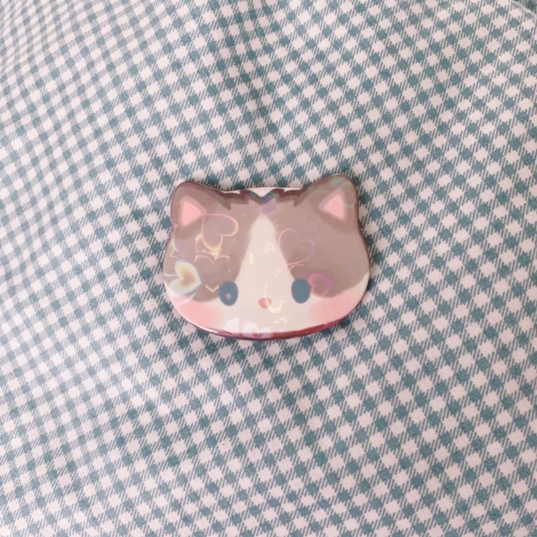 ※現在入荷未定となっております。┊雲ケ畑やや┊おそろいキラキラねこ缶バッチ♡⸝⋆※ややからのお手紙付き