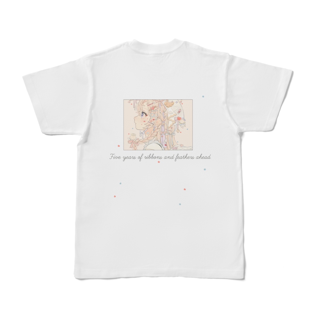 ┊雲ケ畑やや┊活動5周年記念Tシャツ(2種)⸝⋆