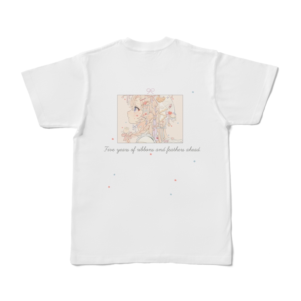 ┊雲ケ畑やや┊活動5周年記念Tシャツ(2種)⸝⋆