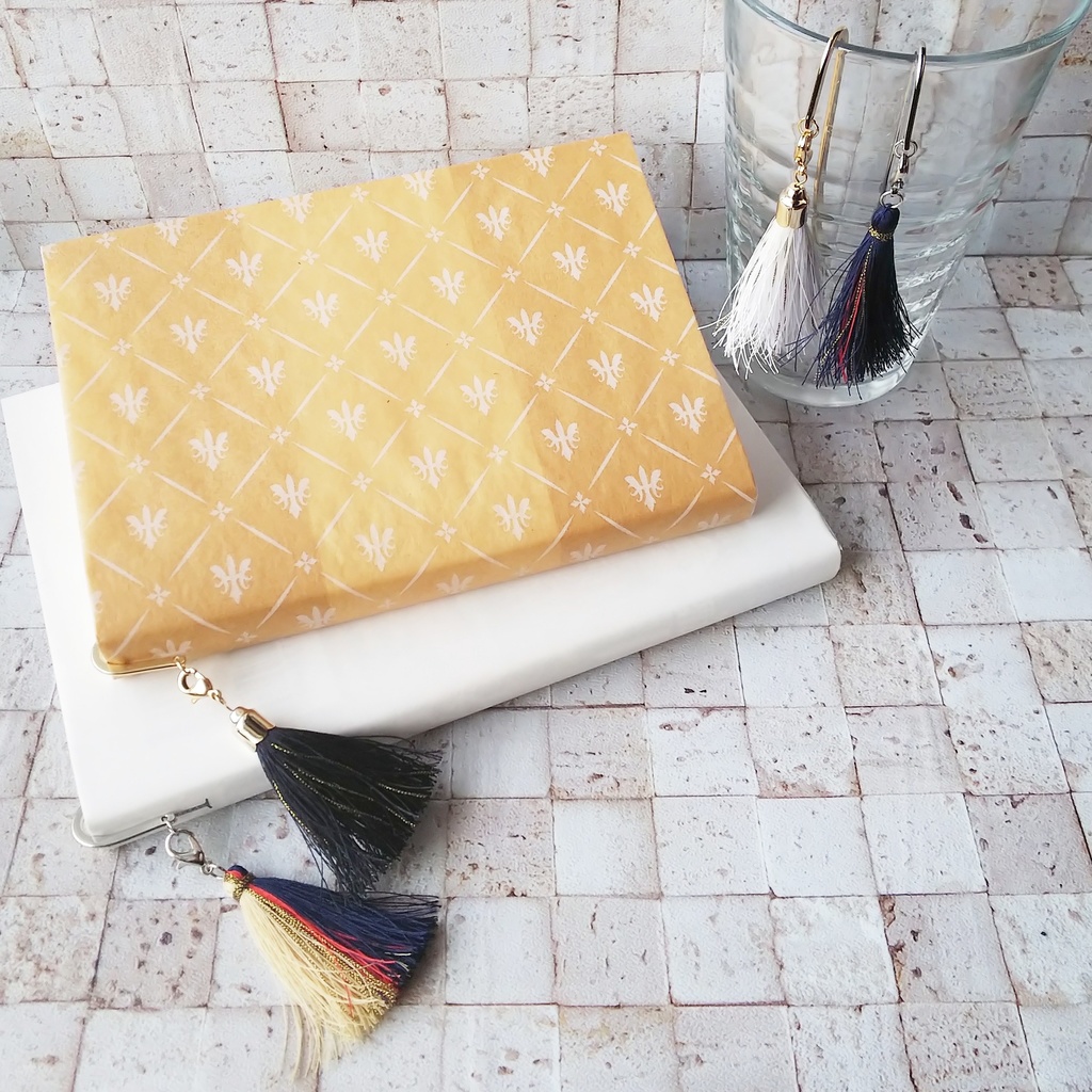 【セット】軍服タッセルチャームストラップ&ブックマーカーセット