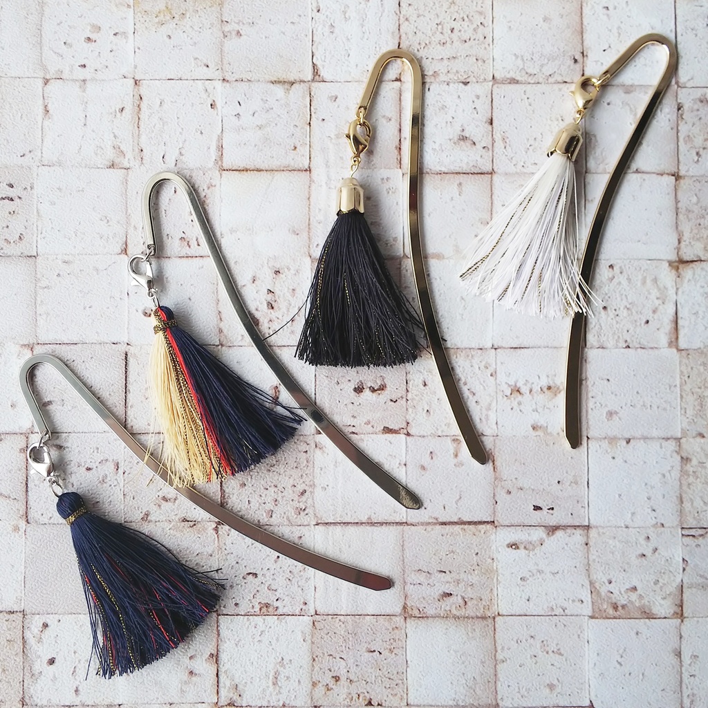 【セット】軍服タッセルチャームストラップ&ブックマーカーセット