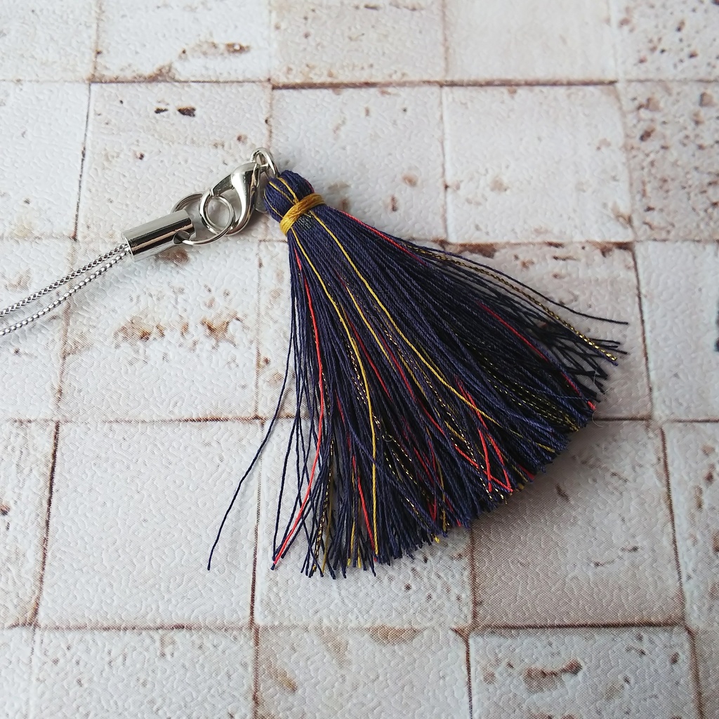 杉元タッセルストラップ/ピアス