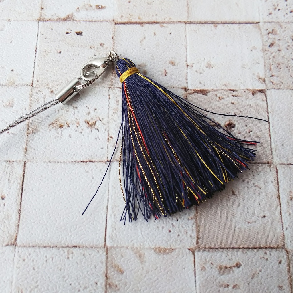 杉元タッセルストラップ/ピアス