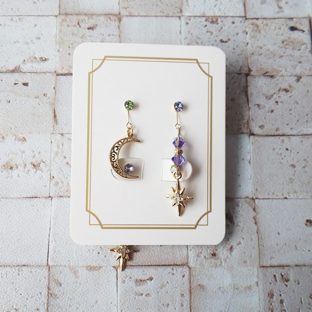 【セット】月鯉ピアスセット