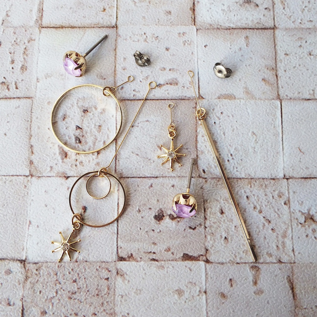 【セット】月鯉ピアスセット②