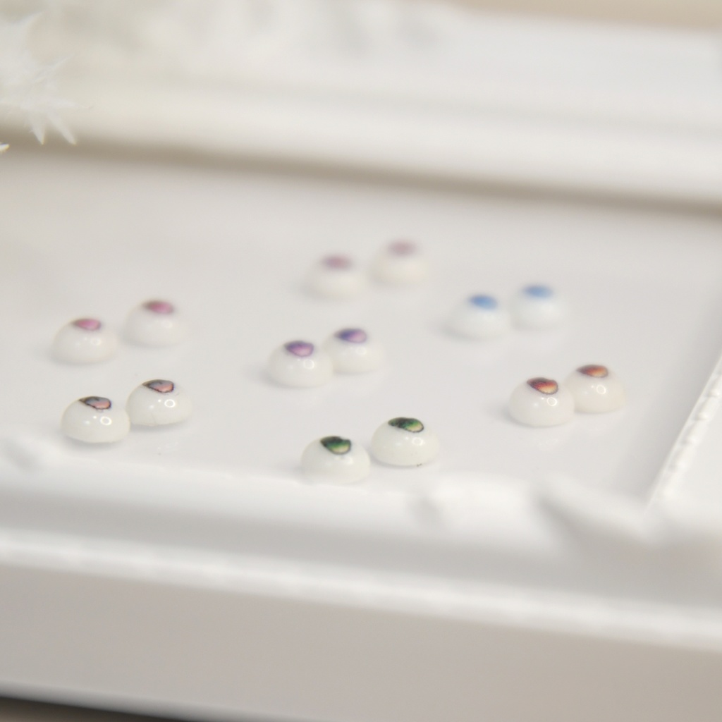 ドールアイ 5mm アニメアイ 開眼メガミデバイス スネイルシェル レジンアイ