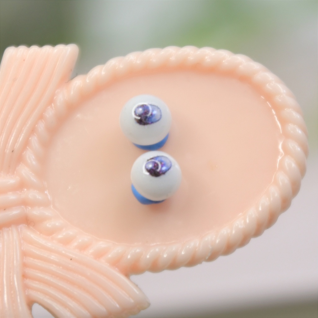 ドールアイ　5mm どろっぷ　偏光パール　開眼メガミデバイス　スネイルシェル