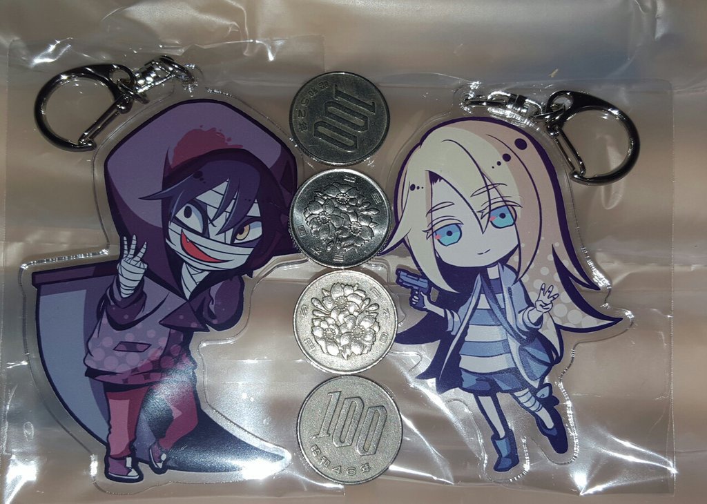 【※再販なし】殺天ミニキャラアクキー【ザック、レイ】