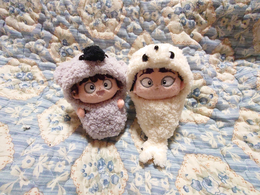 ほわぬい用 着ぐるみ ぬい服 アザラシ