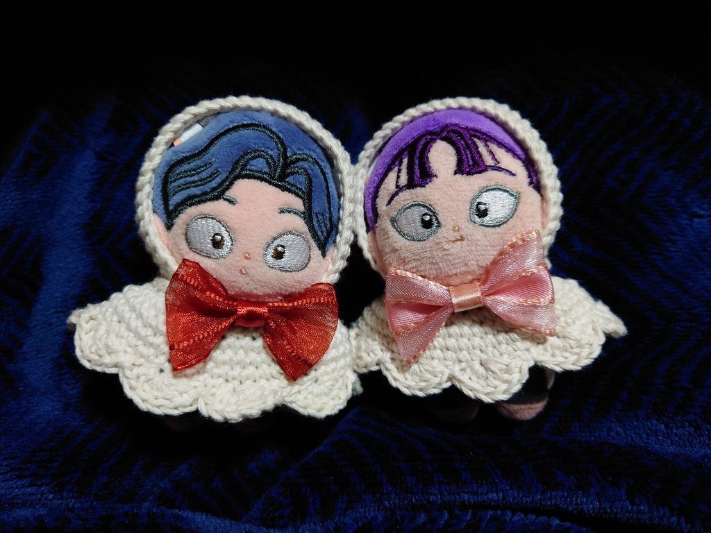 ほわぬい 8cmぬいぐるみ用 てるてる坊主 お洋服