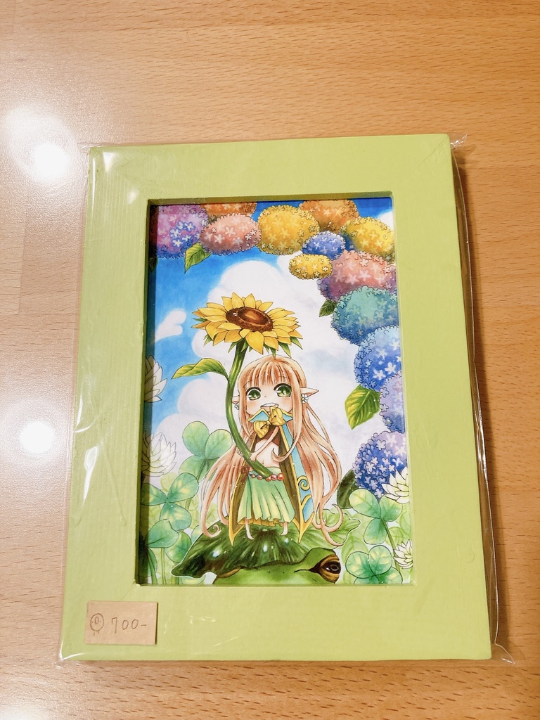 新品 複製原画 ちょめこ フリー イラストレーター 自作女性作家