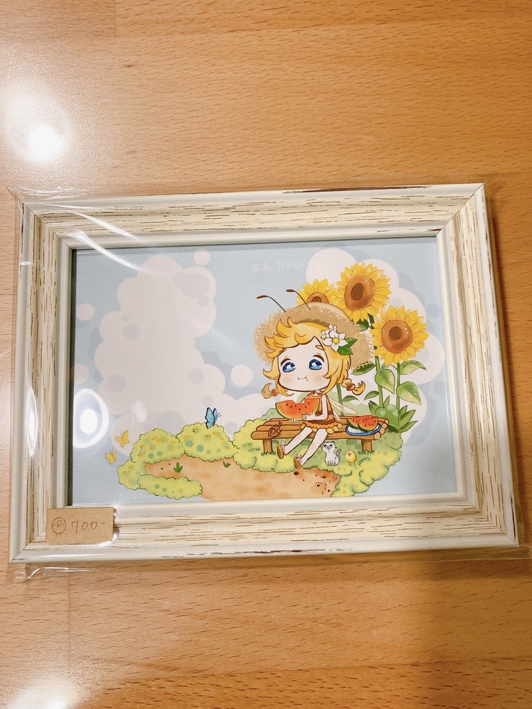 新品 複製原画 ちょめこ フリー イラストレーター 自作女性作家