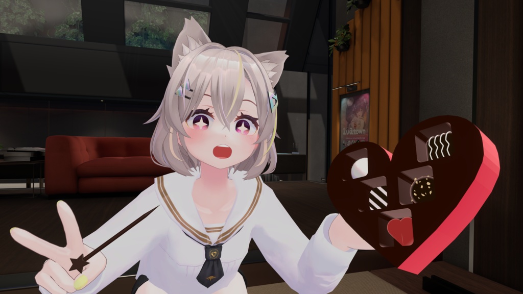 食べられるチョコ