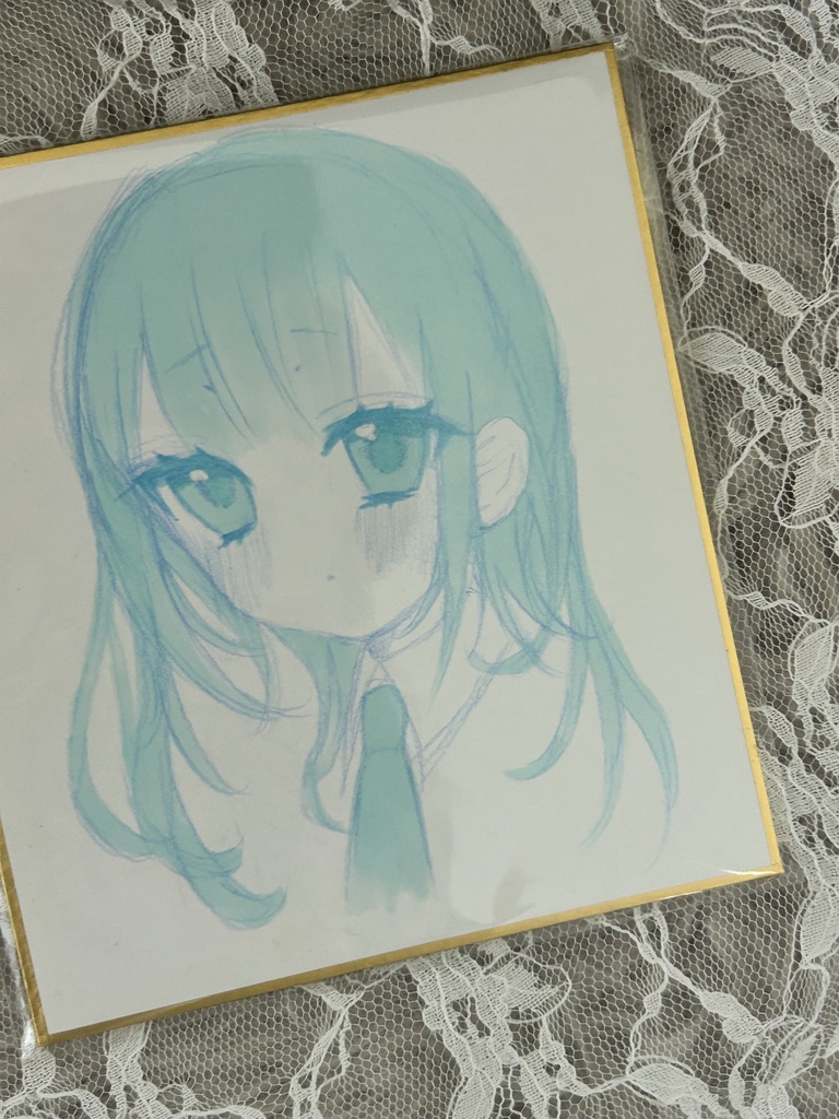 原画色紙𓇬2枚セット