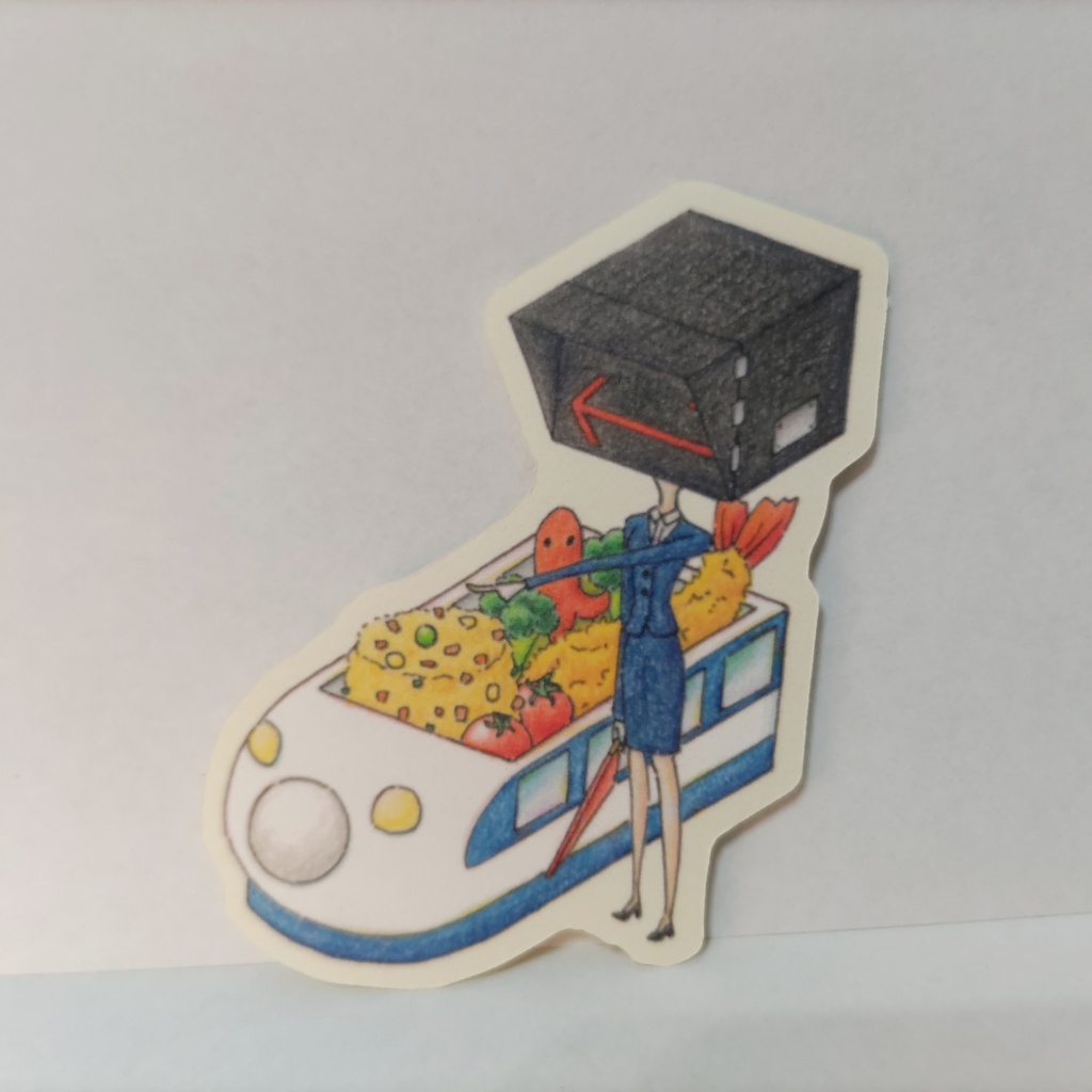 指示器頭ステッカー　新幹線