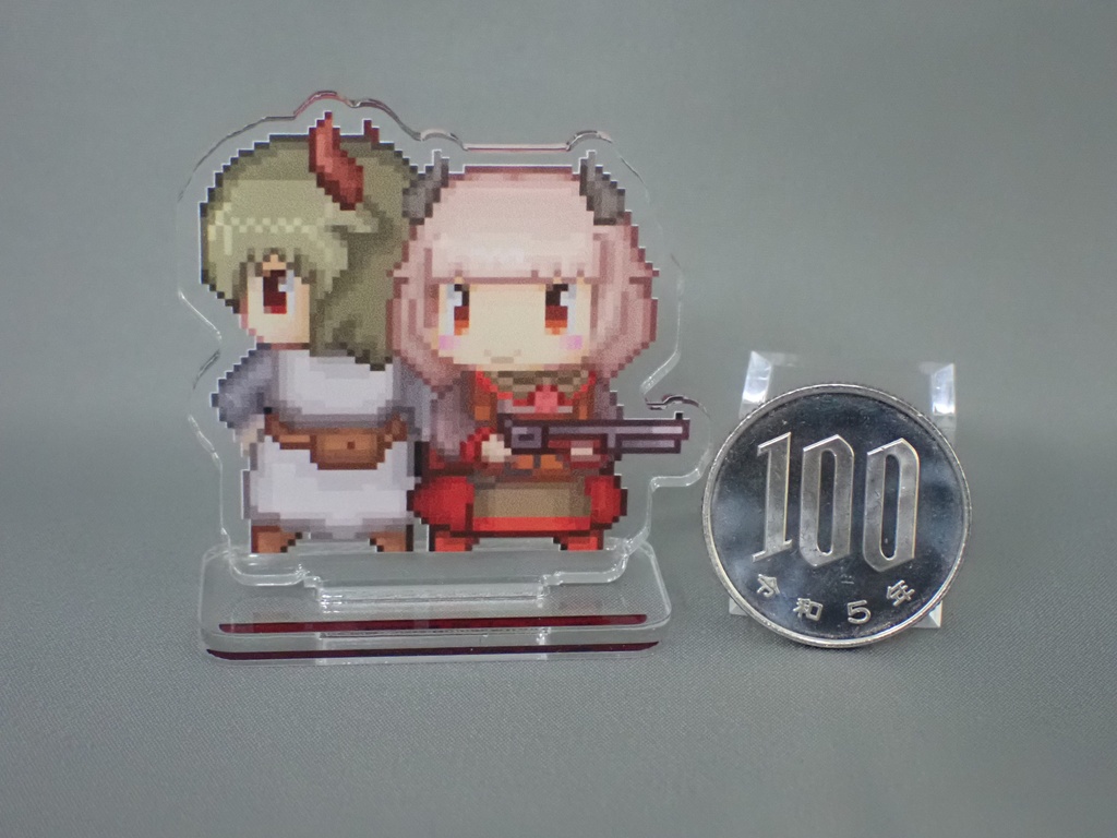 屑鉄まとうデモナ 「魔王様&ロダネ」 アクリルスタンド