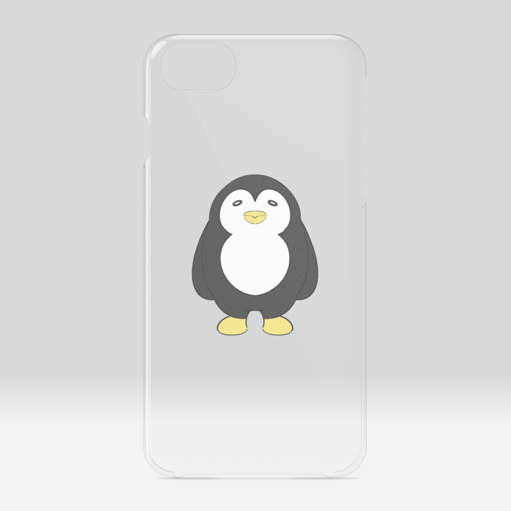 ペンギンスマホクリアケース