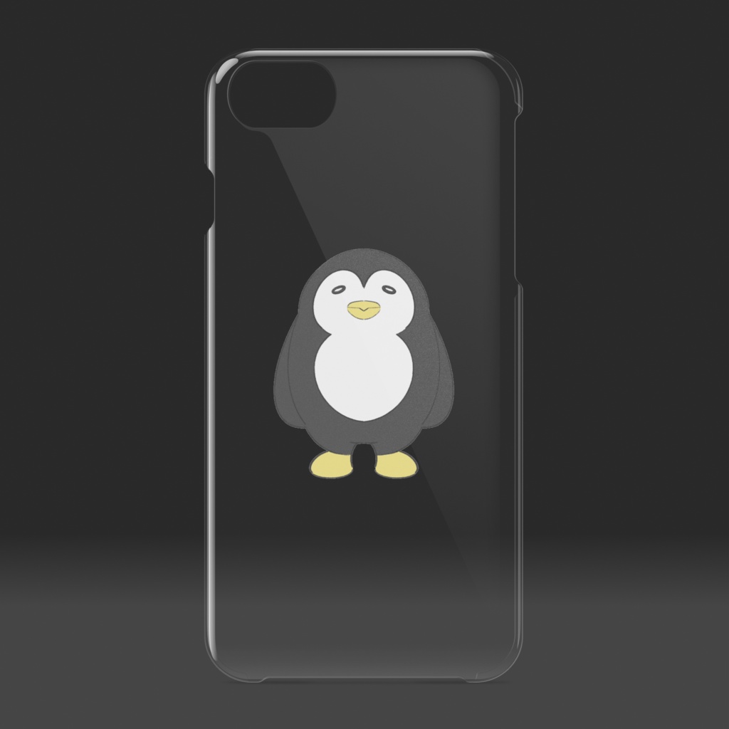 ペンギンスマホクリアケース