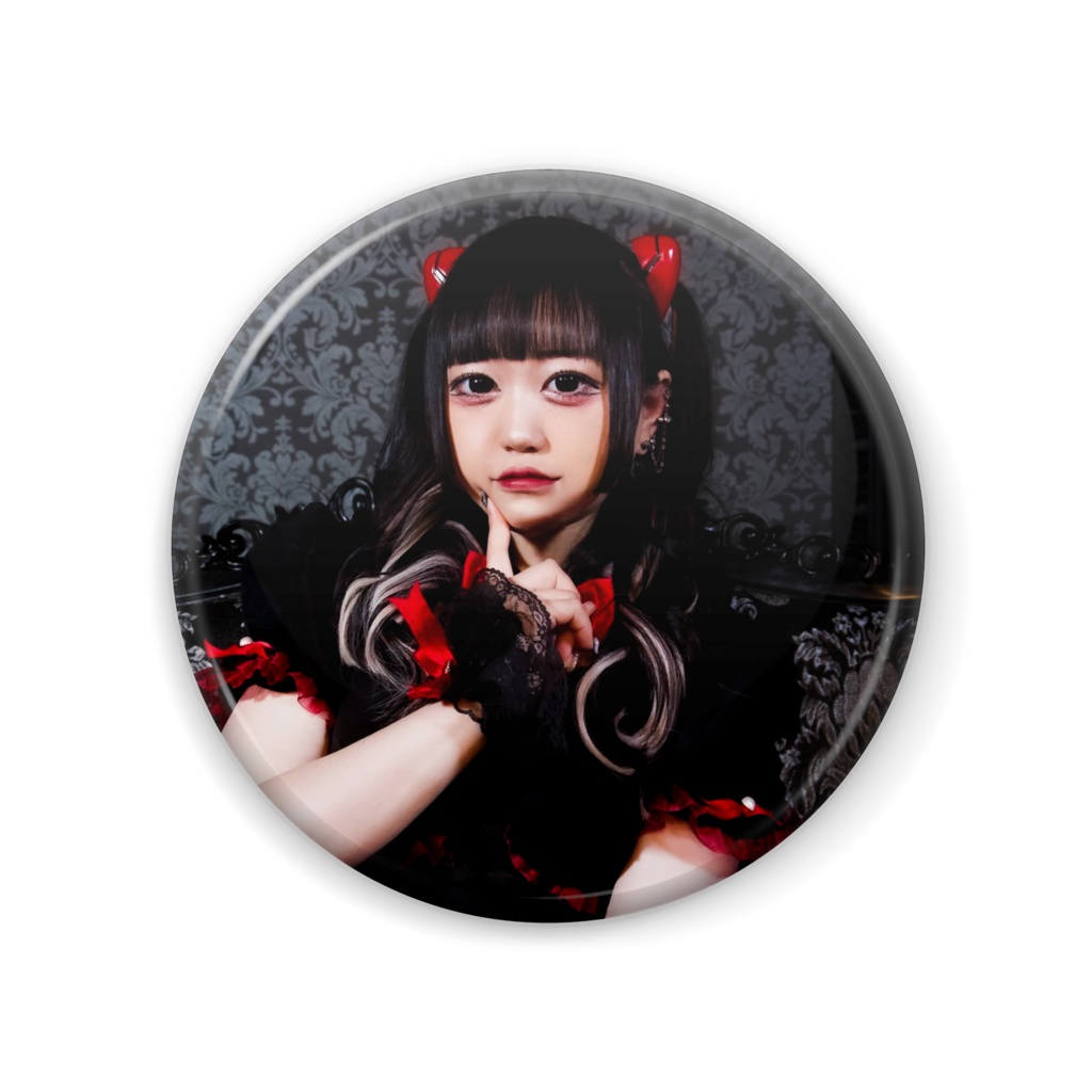 悪愛りな缶バッジ57㎜