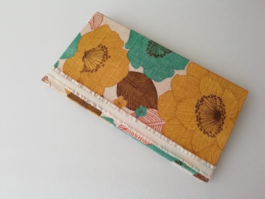 大柄お花のオリジナルチケットケース