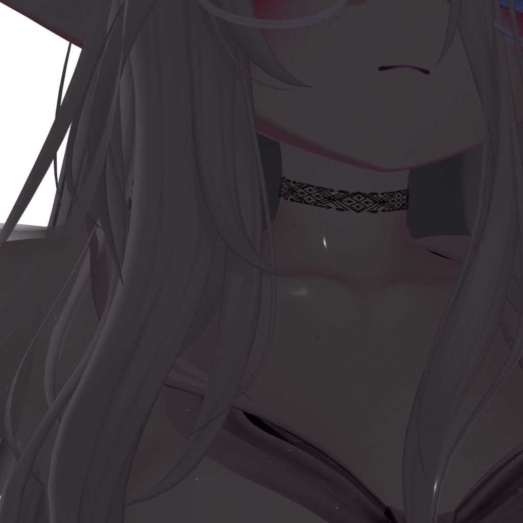 タトゥーチョーカー / Tattoo choker (Plum Airi Manuka Chocolat Moe Lime Chiffon)