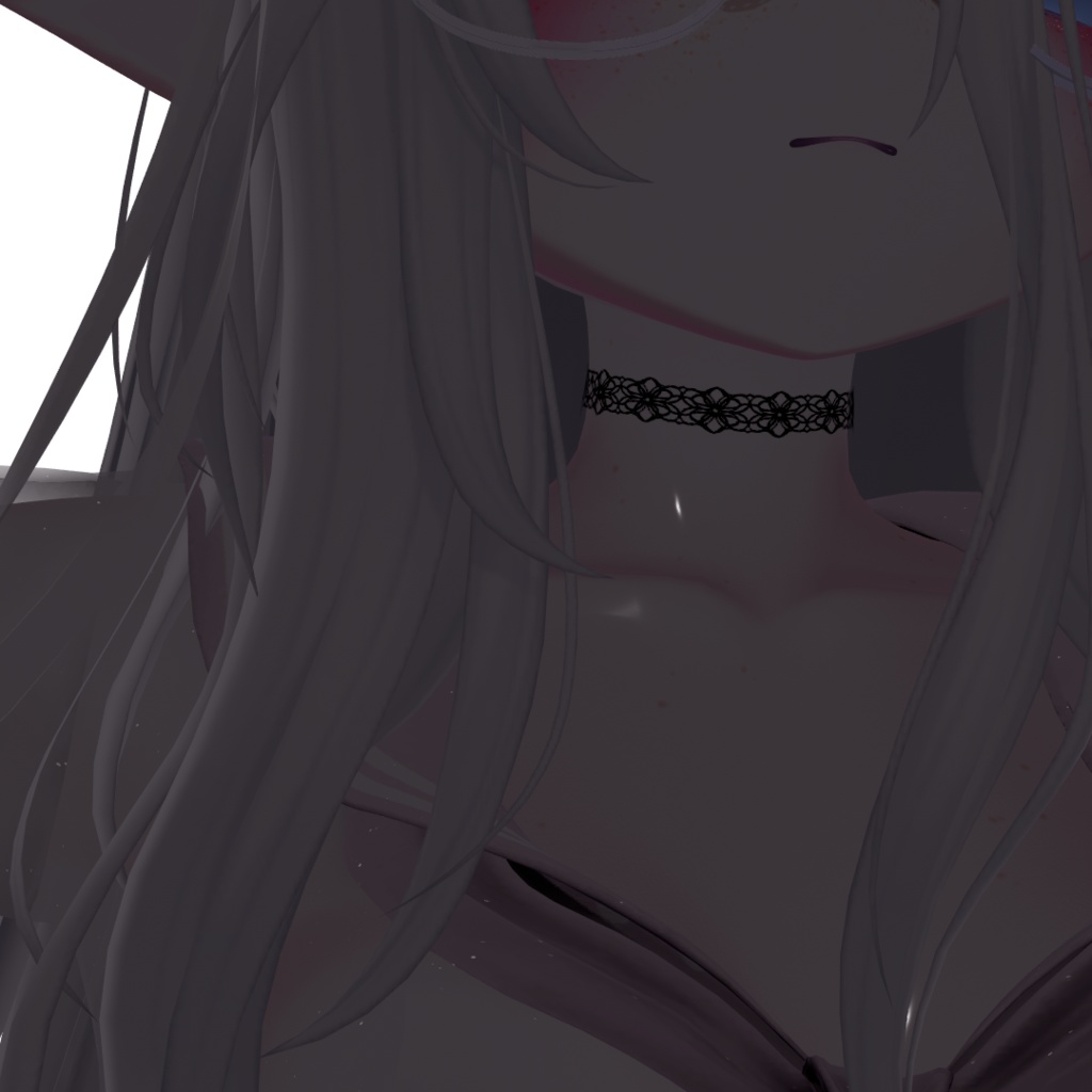 タトゥーチョーカー / Tattoo choker (Plum Airi Manuka Chocolat Moe Lime Chiffon)