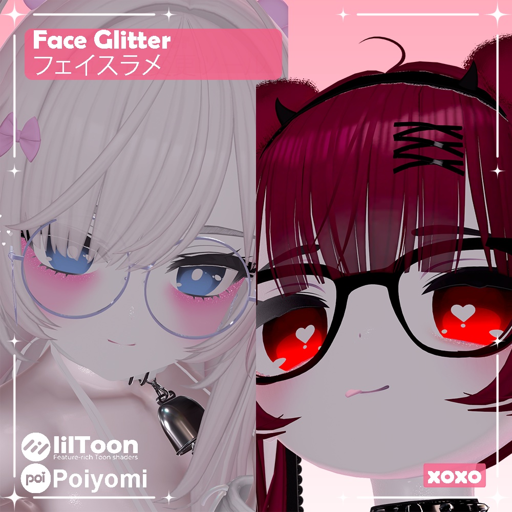 Face Glitter Mask / フェイスグリッターマスク