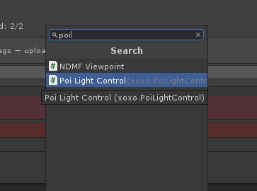 Poiyomi Light Script / Poiyomi Light Control