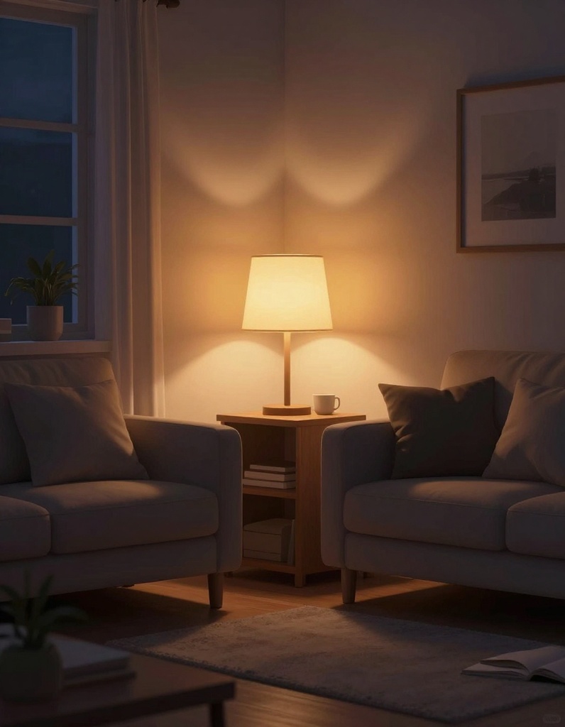 温かみのある部屋