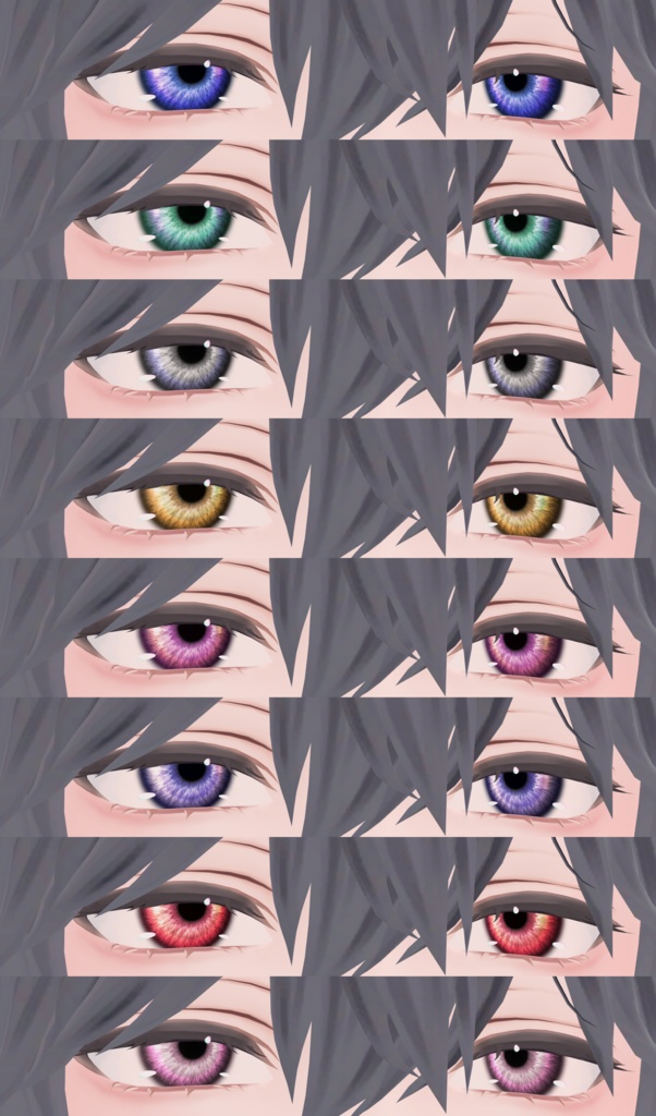 IrisEye(水瀬/狛乃/斑霞/森羅)5アバター対応予定