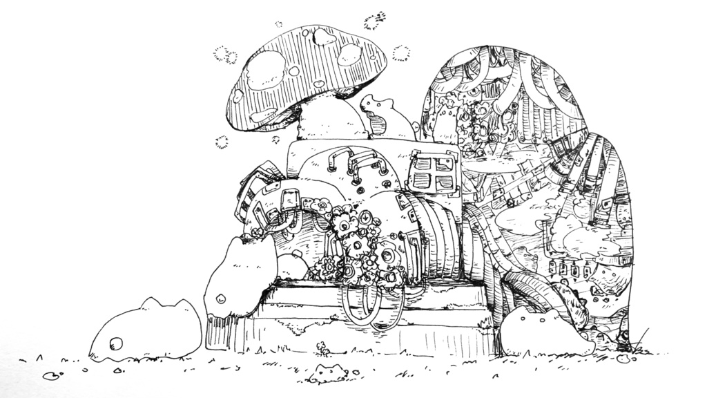 謎の生き物たちの旅マグ