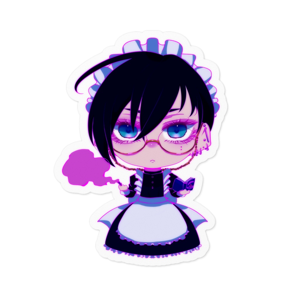 メイド男子ステッカー　ひめの兄