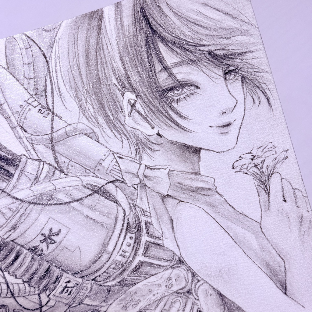 イラスト原画『秘めたる生命 弍番』