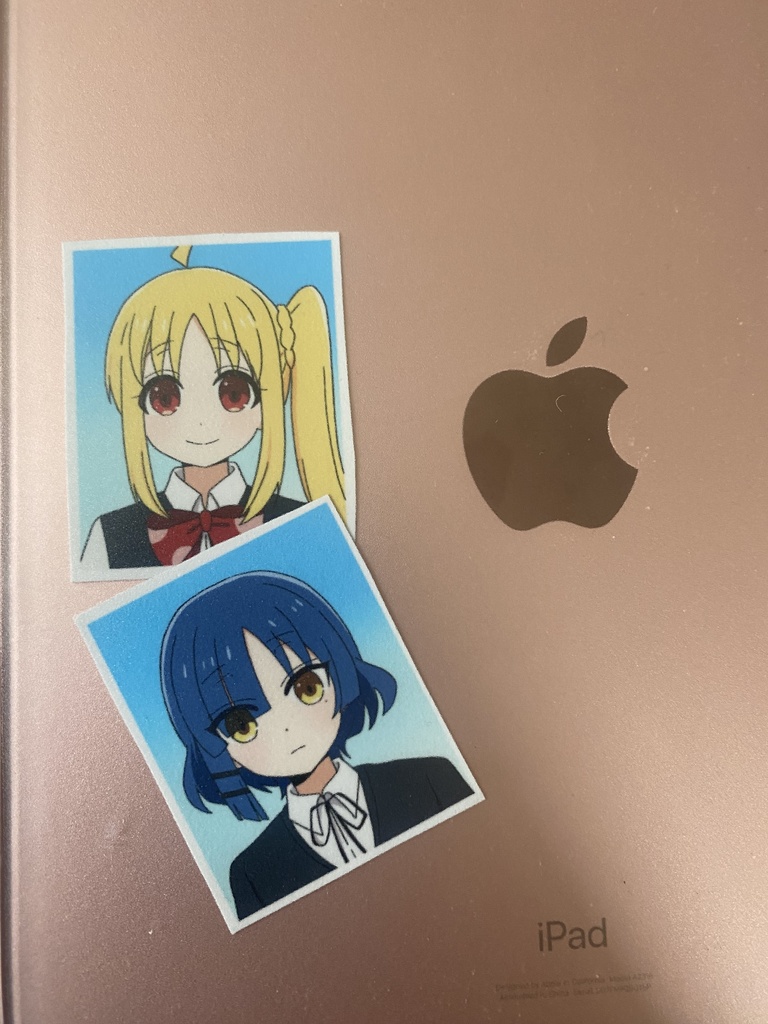 リョウ虹卒業写真ステッカー